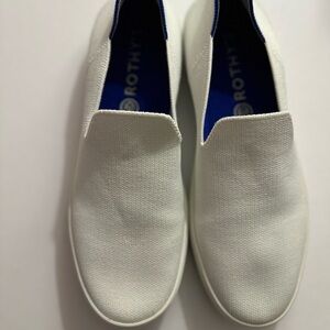 Rothy's Women's White Slip-On Loafers